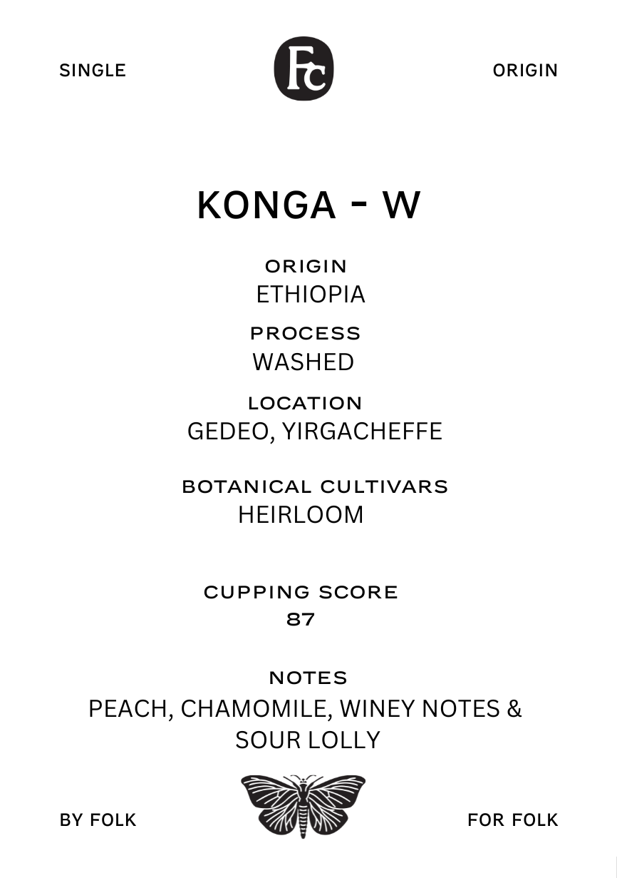 Ethiopia Konga Washed