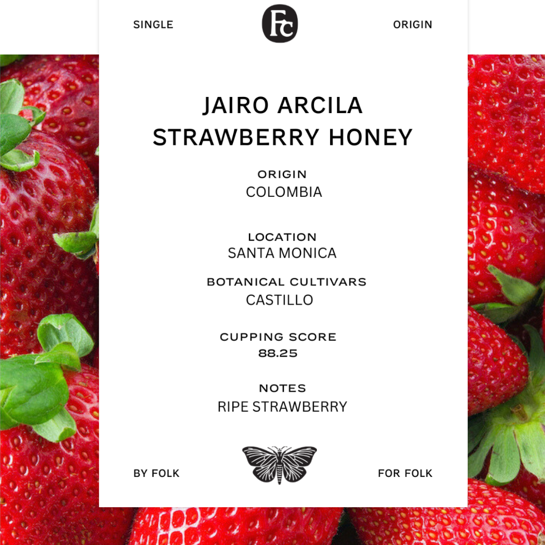 Colombia-Santa Monica-Strawberry Honey Processed