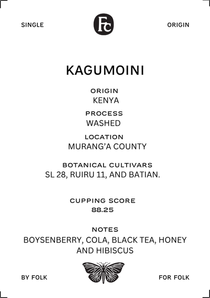 Kenya - KAGUMOINI AA