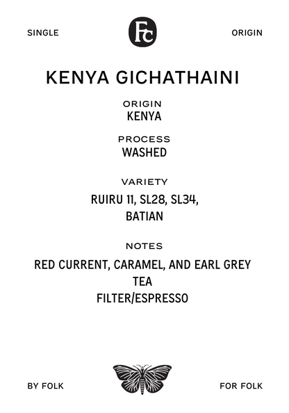 KENYA Gichathaini AA